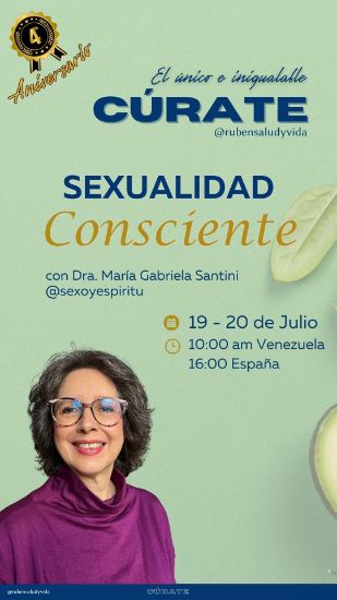 Imagen de CÚRATE - Módulo 5 - Sexualidad Consciente. 19 y 20 de Julio.